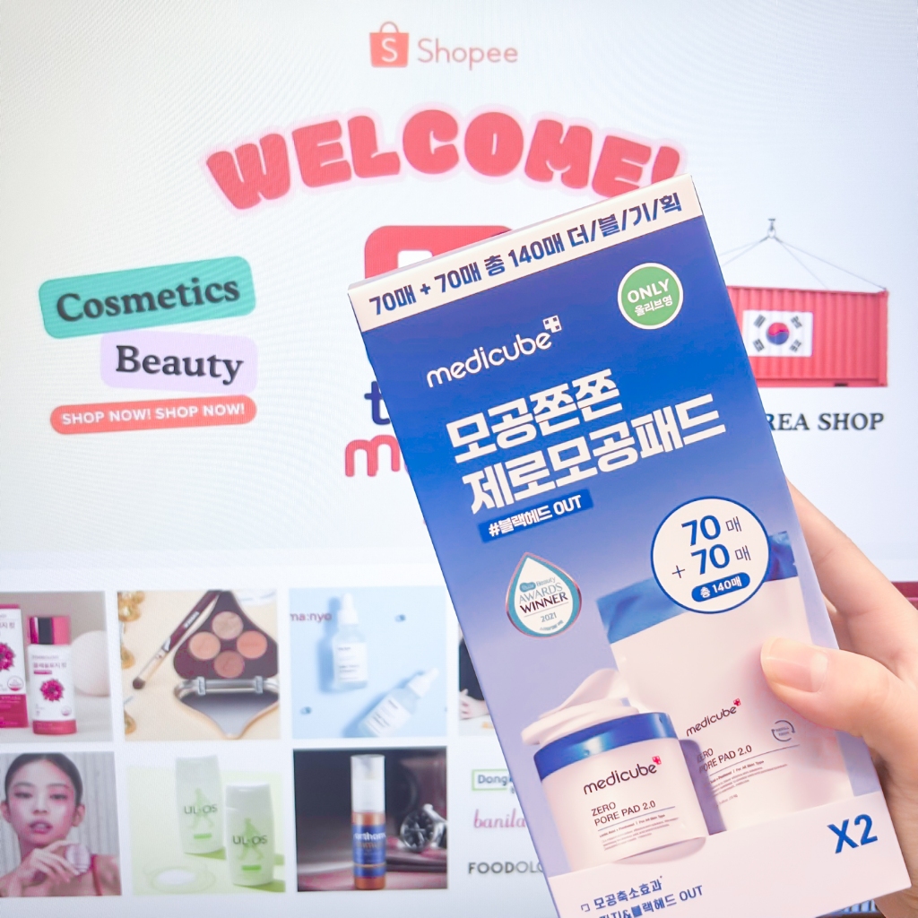 Medicube Zero Pore Pad 2.0 Double Editions [พิเศษ] - Pore Minimizing Skincare Set - 70 แผ่น + รีฟิล