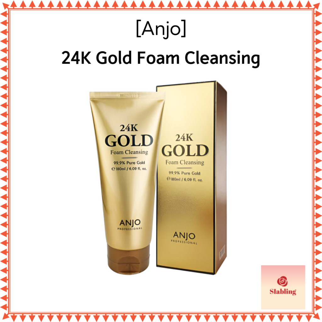 [ANJO] 24K Gold Foam Cleanser 100ml