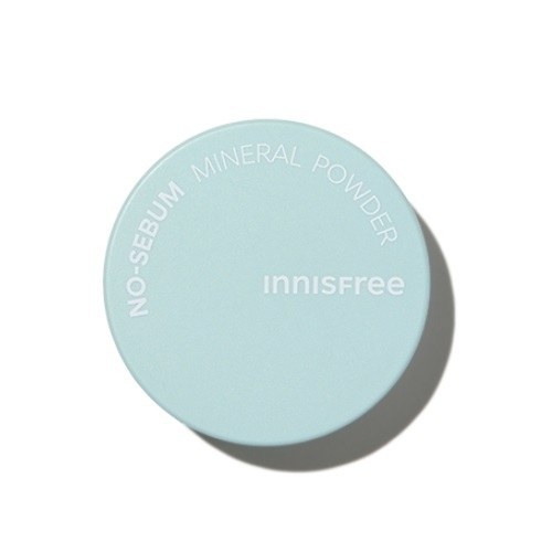 Innisfree No sebum mineral powder 5g. อินนิสฟรี โนซีบัม มิเนอรัล พาวเดอร์ 5 กรัม oil control powder แป้งฝุ่น ควบคุมความมัน