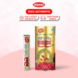Hanmi Tenten ลูกอมสตรอเบอร์รี่เคี้ยว 120 ชิ้น | ขนมเกาหลีฟรุ๊ตตี้