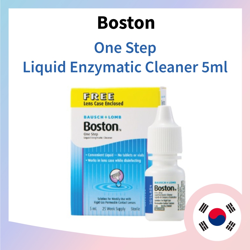 Boston One Step Liquid Enzymatic Cleaner 5ml