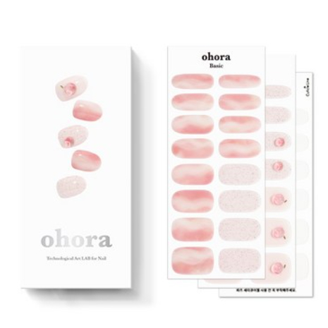 [hora] N Nail Set – Jelly Peach (1 Set) Trending All Over Korea 🇰🇷