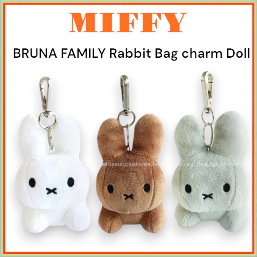 [MIFFY] Bruna FAMILY Rabbit Bag charm Doll
