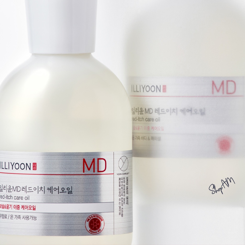 Boxpacking [ILLIYOON] MD Red Itch Care Oil 200ml / จัดส่งจากเกาหลี