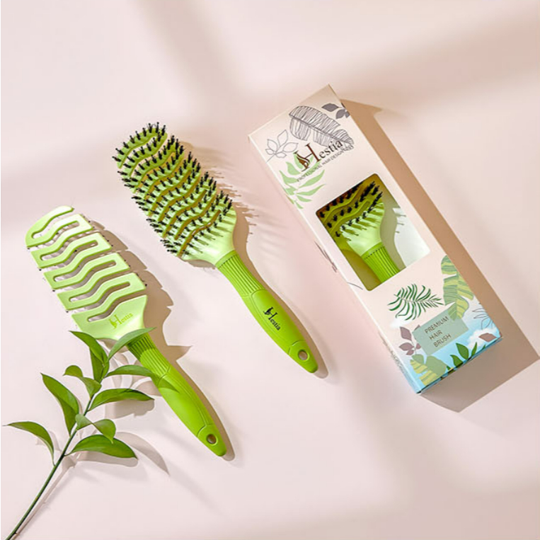 [HESTIA] แปรงหวีผม Ppon เล่ม (2 แบบ)