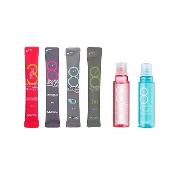 [MASIL] 8 Seconds Hair Mask Stick Pouch 8ml (Salon,Liquid,Salon Super Mild)