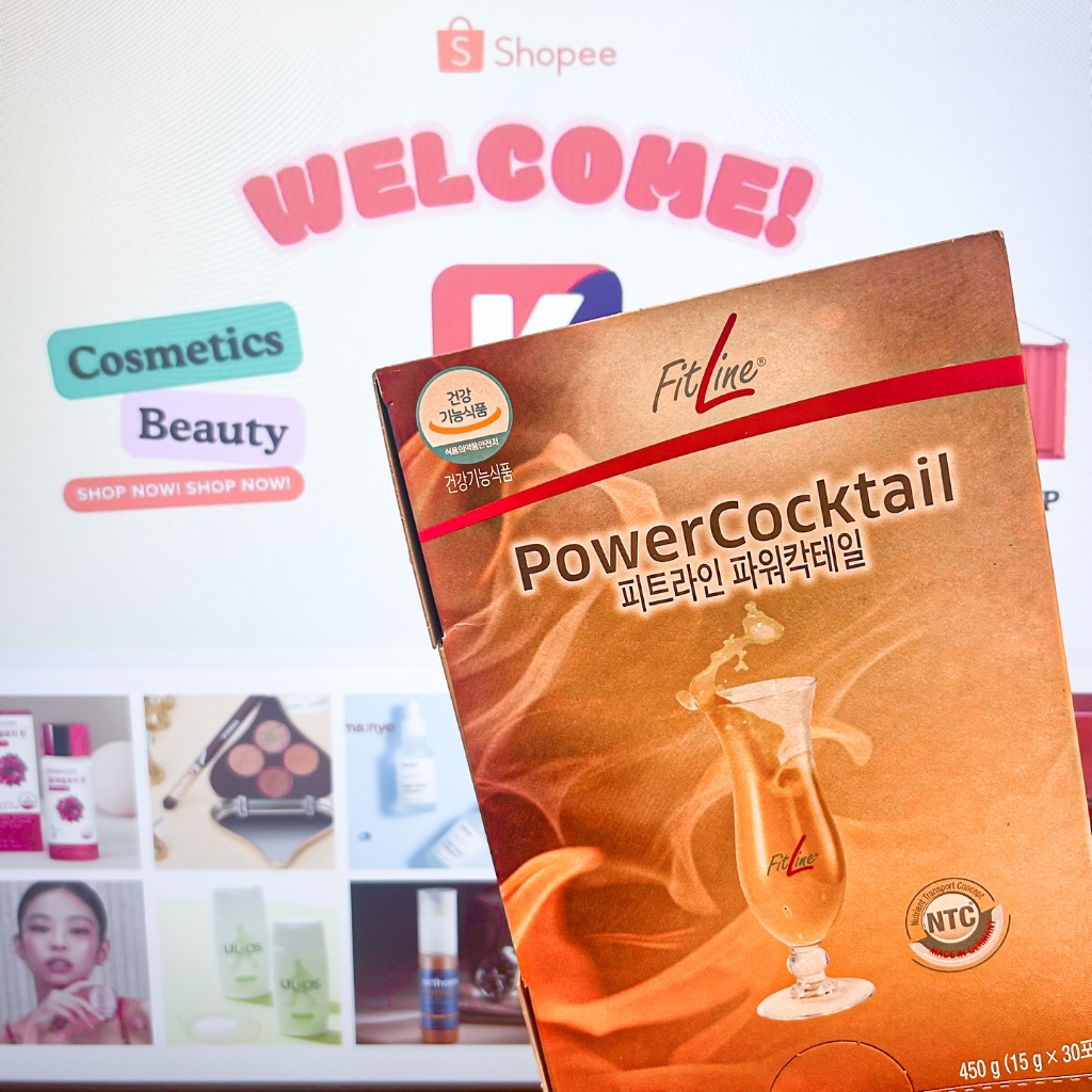 Pm FitLine PowerCocktail 30 ซอง: น้ําโภชนาการสําหรับเซลล์ & Energy Boost
