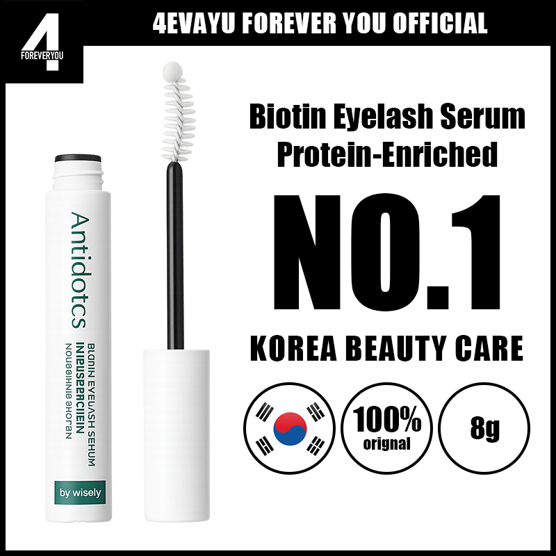 ​Biotin Eyelash Serum 8g – ทรีทเม้นต์เข้มข้นโปรตีนสําหรับบํารุงและเพิ่มวอลลุ่ม Weak Lashes​