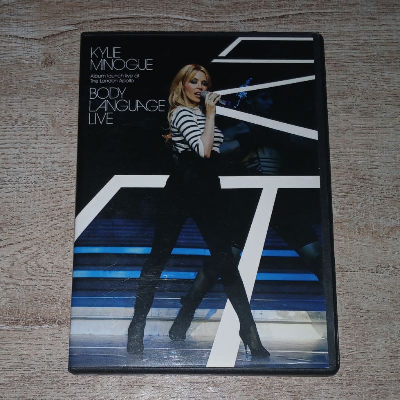 Kylie Minogue ดีวีดี DVD Album Concert Body Language Live Thailand Edition / Not CD ไม่ใช่ ซีดี