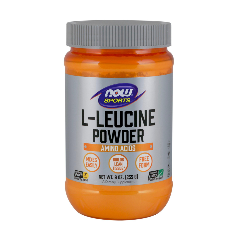 Now Foods L-Leucine Powder 255g Made in USA