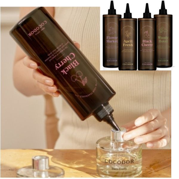 [KOREA] Cocodor Diffuser Mega Refill 1,000ml | น้ํามันกระจายกกขนาดใหญ่พิเศษพร้อมพวยเท | โรงแรม-เกรดบ้านกลิ่นหอม