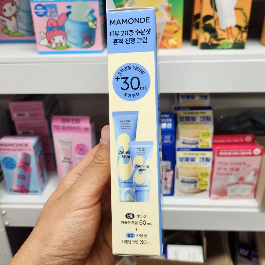OLIVE YOUNG Calming Shot Azulene Cream 60ml + 30ml thumbnail 3
