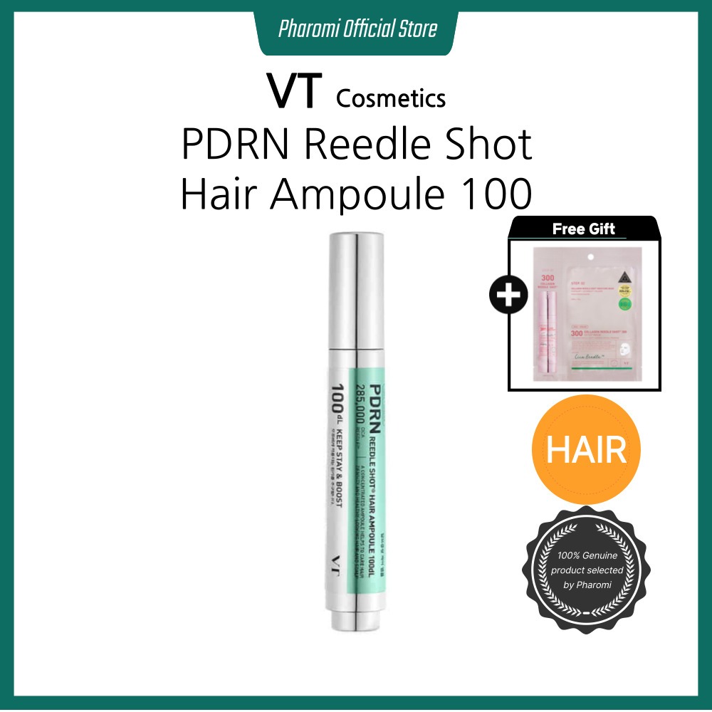 [VT] PDRN Reedle Shot Hair Ampoule 100