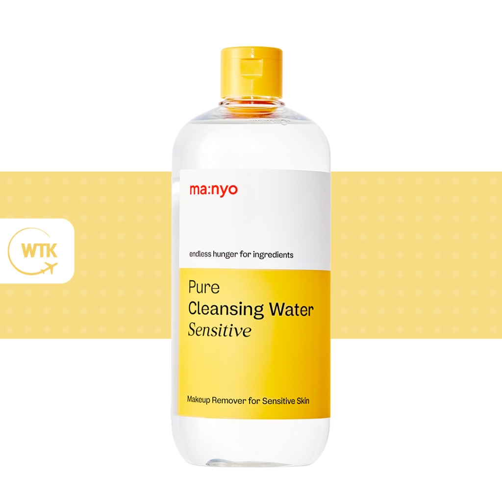 MANYO (ma:nyo) Pure Cleansing Water Sensitive - น้ํายาล้างเครื่องสําอางสําหรับผิวแพ้ง่าย