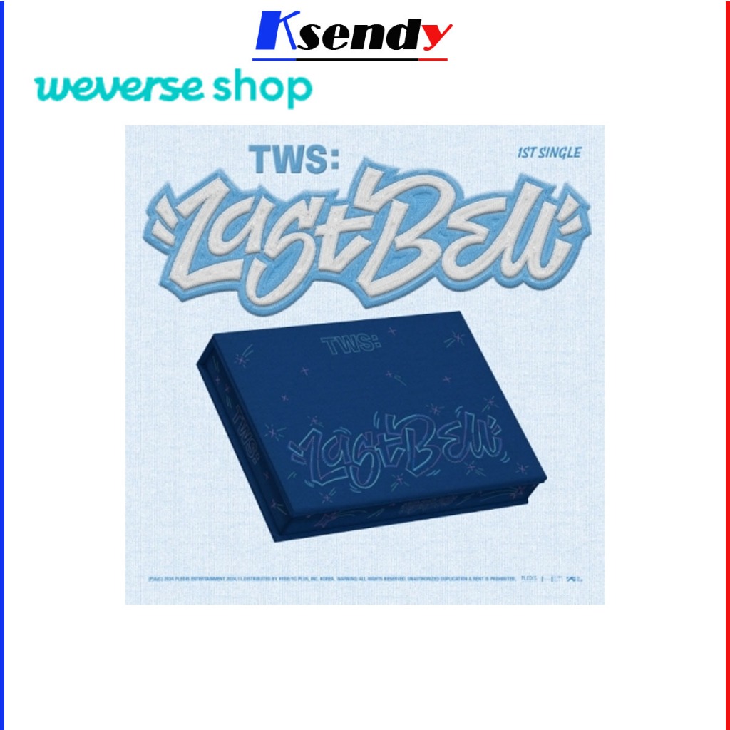 Tws อัลบั้มเดี่ยวที่ 1 - Last Bell CD + WEVERS SHOP GIFT (โฟโต้การ์ดอย่างเป็นทางการ 1ea)