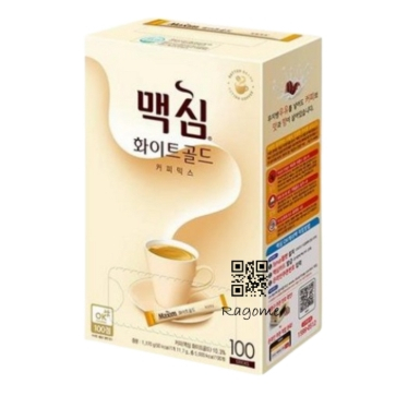 [Maxim] กาแฟไวท์โกลด์มิกซ์ 11.7g x 20 ea,50 ea,100 ea / ไม่มีกล่อง