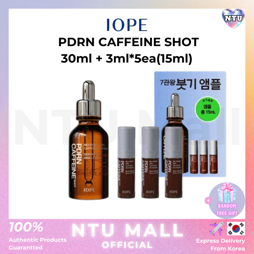 [IOPE] Pdrn CAFFEINE SHOT 30ml + 15ml