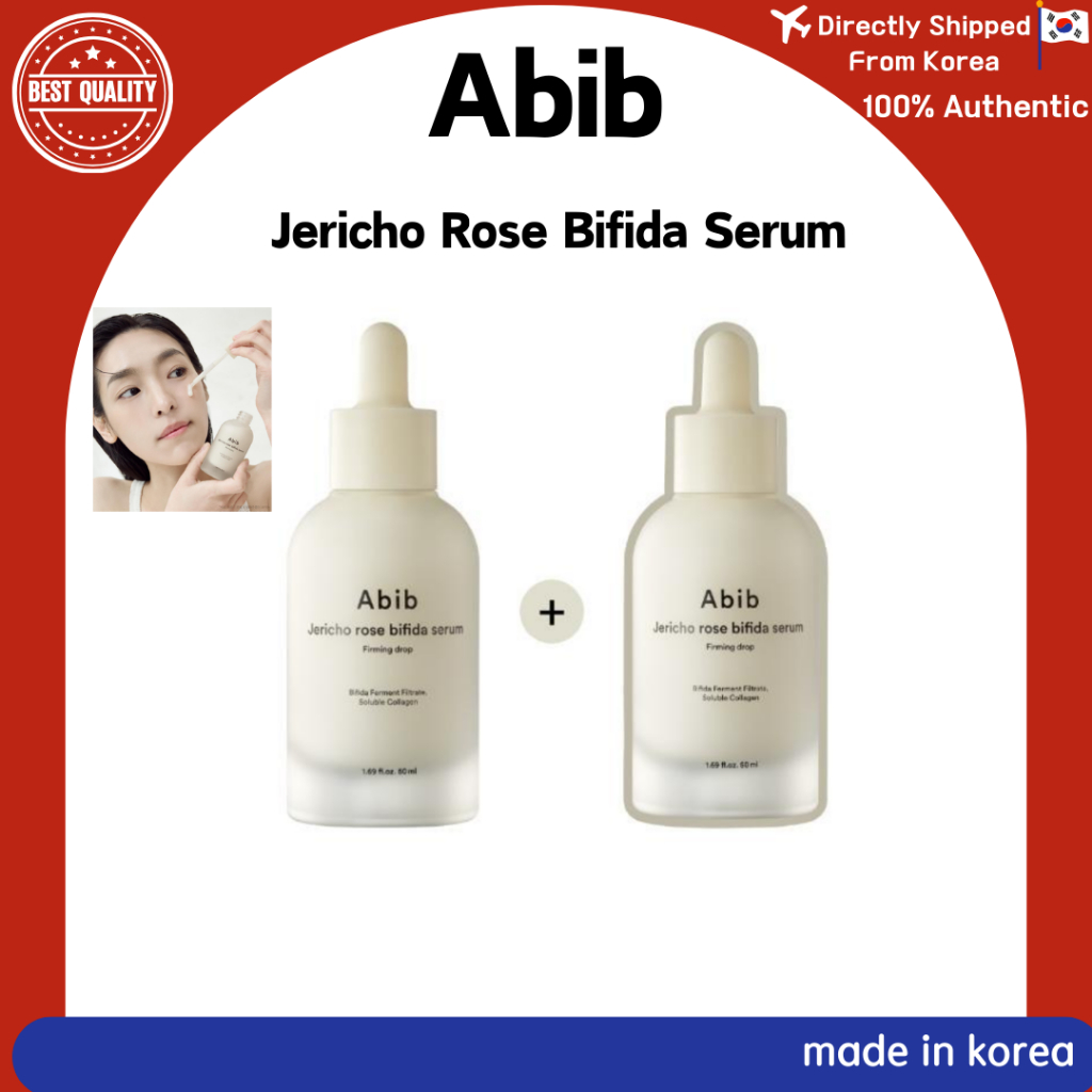 [ของแท้] Abib Jericho Rose Bifida Serum Firming Drop 50mL เซตคู่