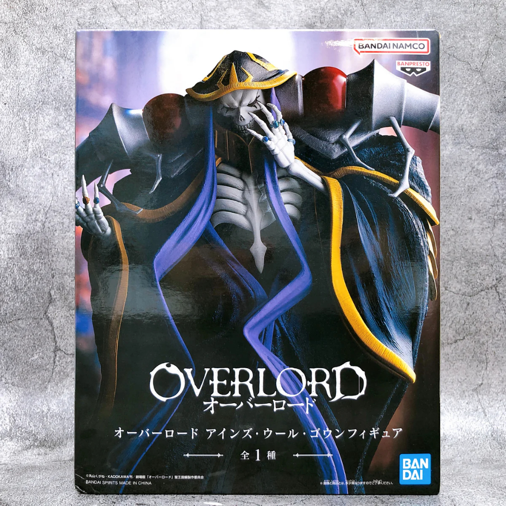 JAPAN IMPORT ANIME Overlord Ainz Ooal Gown Figure