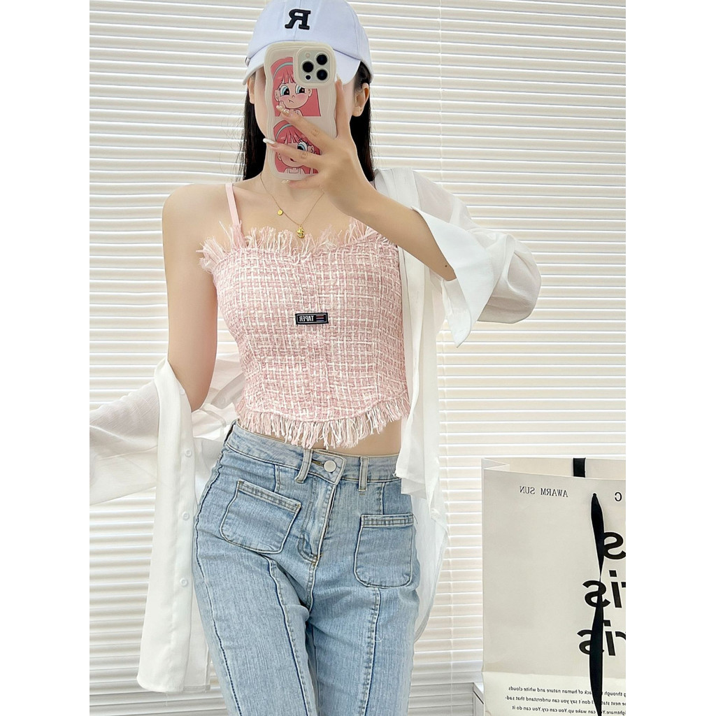 เสื้อสายเดี่ยว เสื้อแฟชั่น CC 2258
