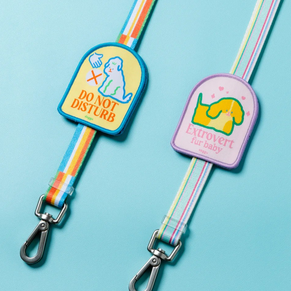 *POP.POP SG Local Doggu Pets Wappen สําหรับสายรัดและสายจูงสัตว์เลี้ยง