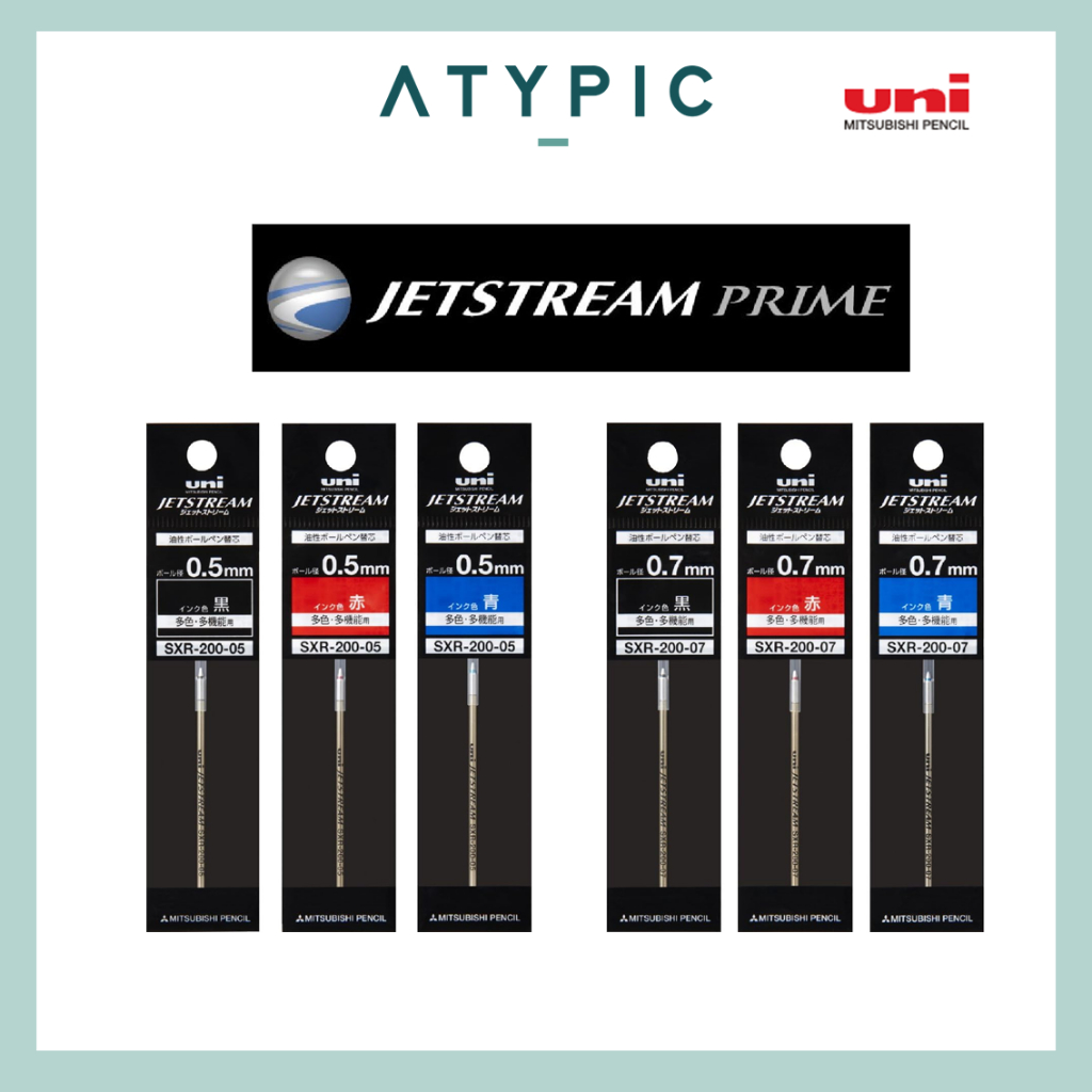 ปากกาลูกลื่น Uni Jet Stream Prime High Grade Multi - รีฟิล (0.5 มม./0.7 มม.)