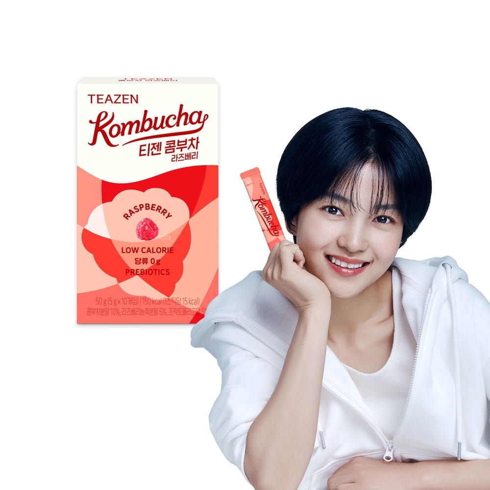 [TEAZEN] Raspberry Kombucha 10 แท่ง