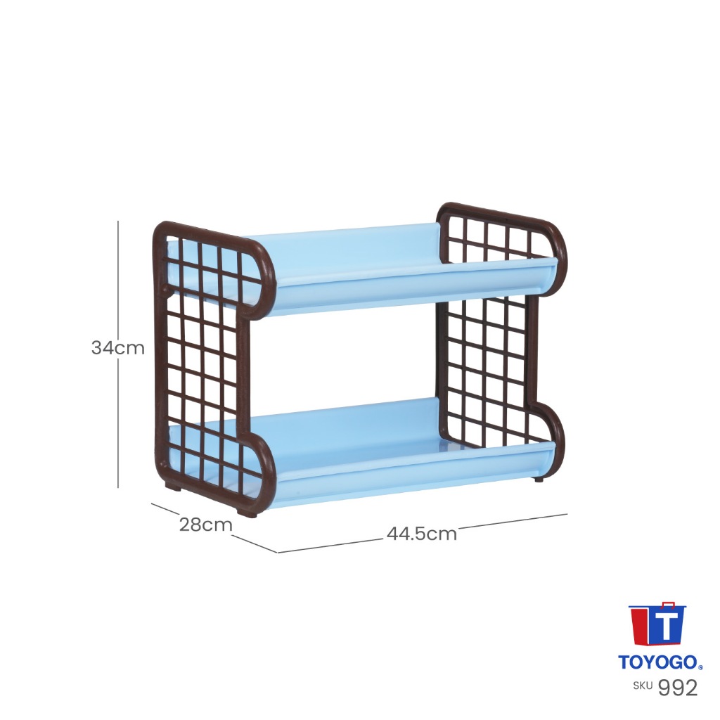 ชั้นเก็บของอเนกประสงค์ 2 ชั้น (992)