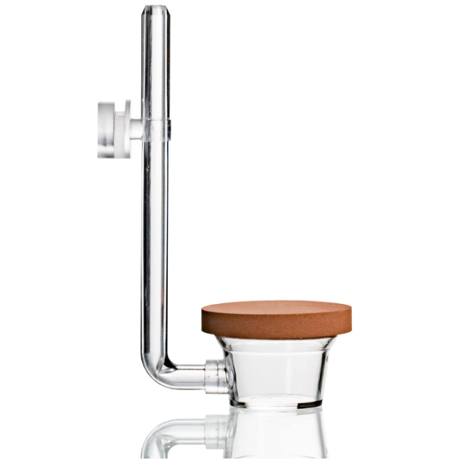 Twinstar CO2 ดิฟฟิวเซอร์สําหรับเครื่องกําเนิดไฟฟ้าฟองตู้ปลาเมมเบรนเซรามิกแบบมีรูพรุนที่ชัดเจนเป็นพิเ