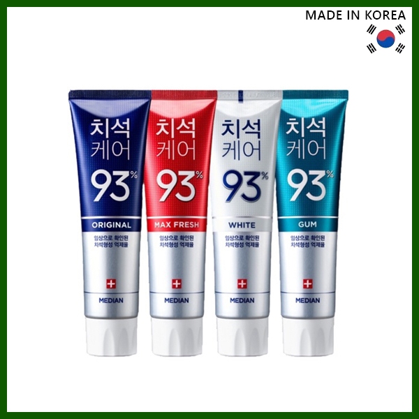 Median Dental IQ ยาสีฟัน 90% 120ml*3★จัดส่งจากเกาหลี★