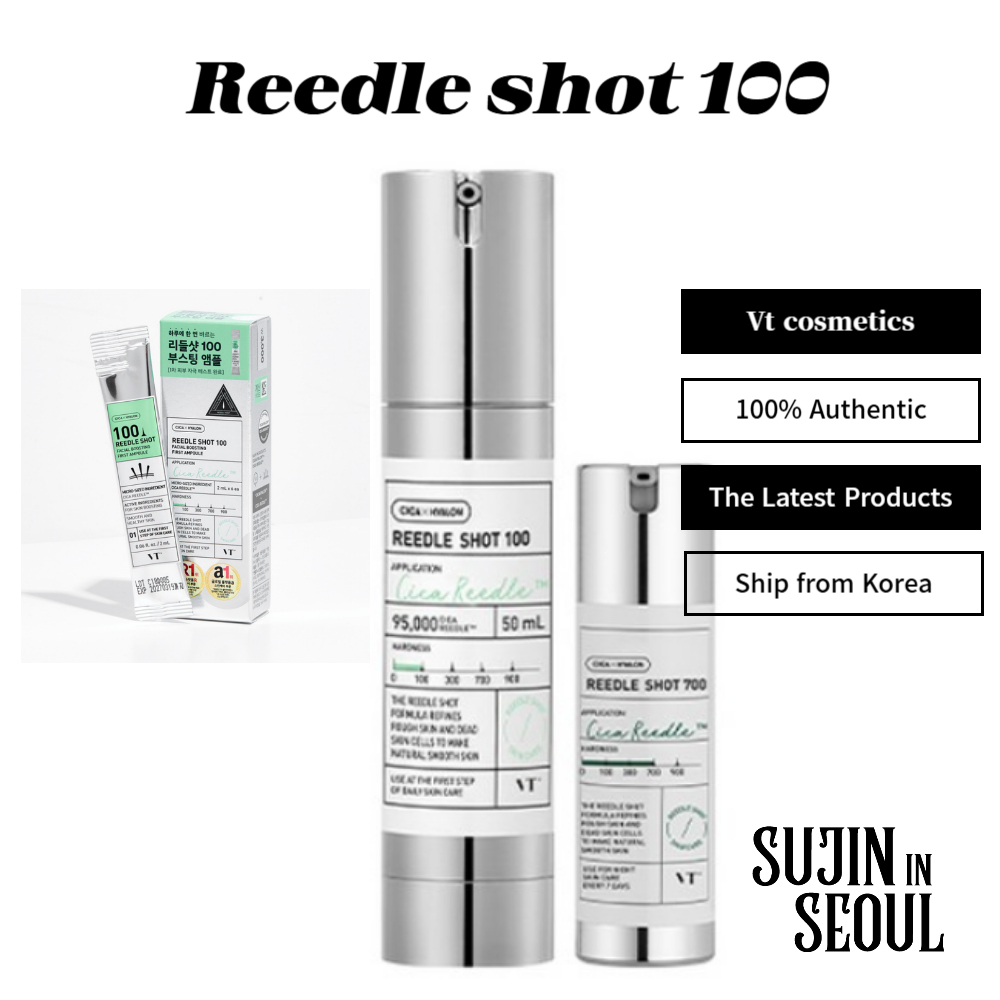 VT COSMETICS Needle shot 100 Reedle shot 100 Vt เครื่องสําอาง 50ml
