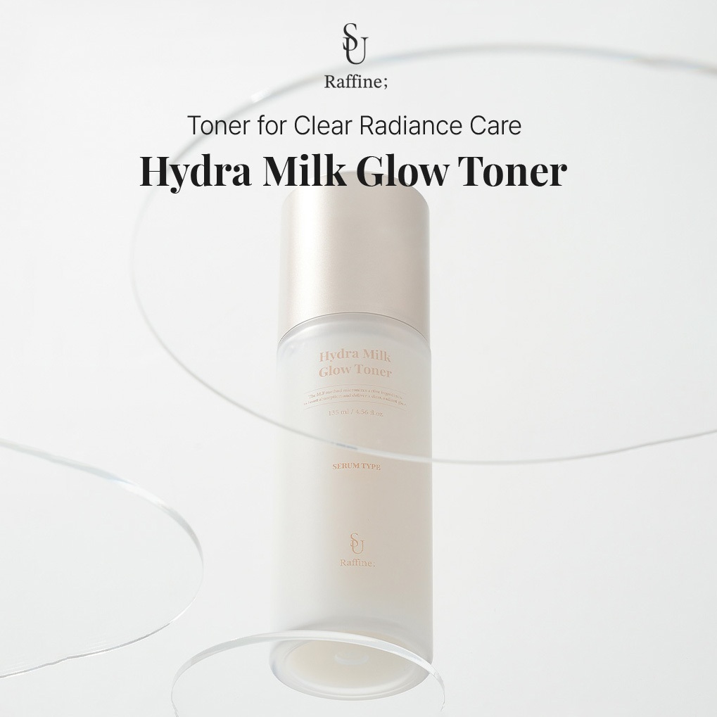 [Raffine;su] Hydra Milk Glow Toner 130ml / 1ea / ชนิดเซรั่ม / มอยส์เจอร์ไรเซอร์ เรเดียนซ์ ไบรท์เทนนิ