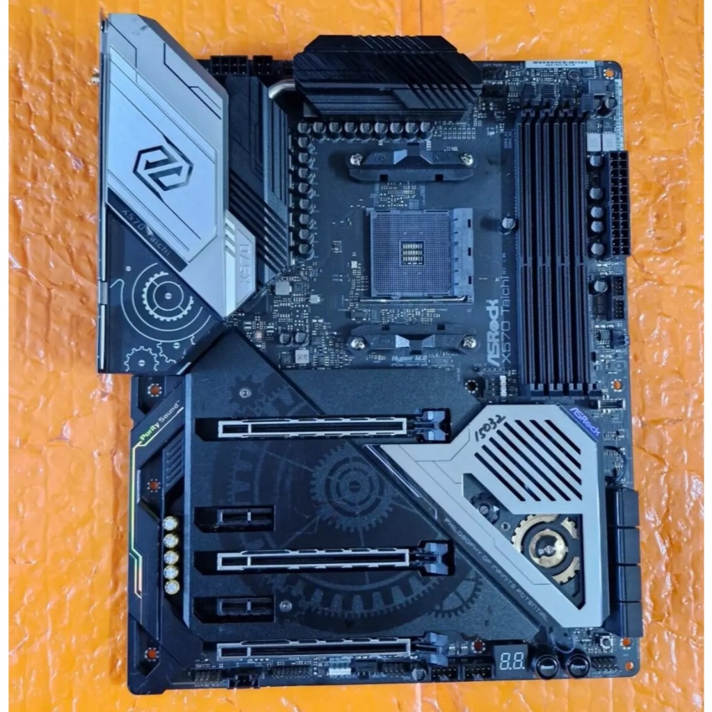 เมนบอร์ด Asrock X570 Taichi: AMD X570 AM4 DDR4 WIFI 6.2 BT5.2