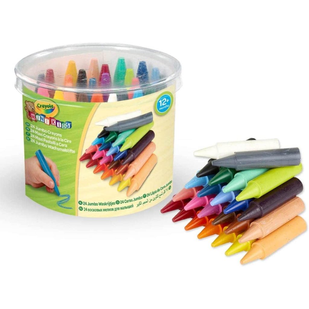 Crayola My Frist เด็กเล็ก Easy-Grip 24C ดินสอสีจัมโบ้ 24 สี 81-8104