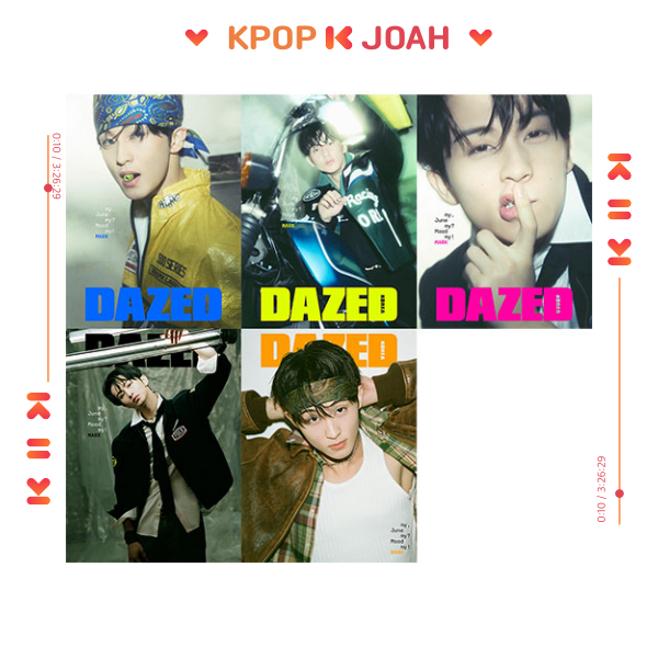 DAZED & CONFUSED KOREA 2025.06 - COVER: MARK (NCT) (26th May.2025)