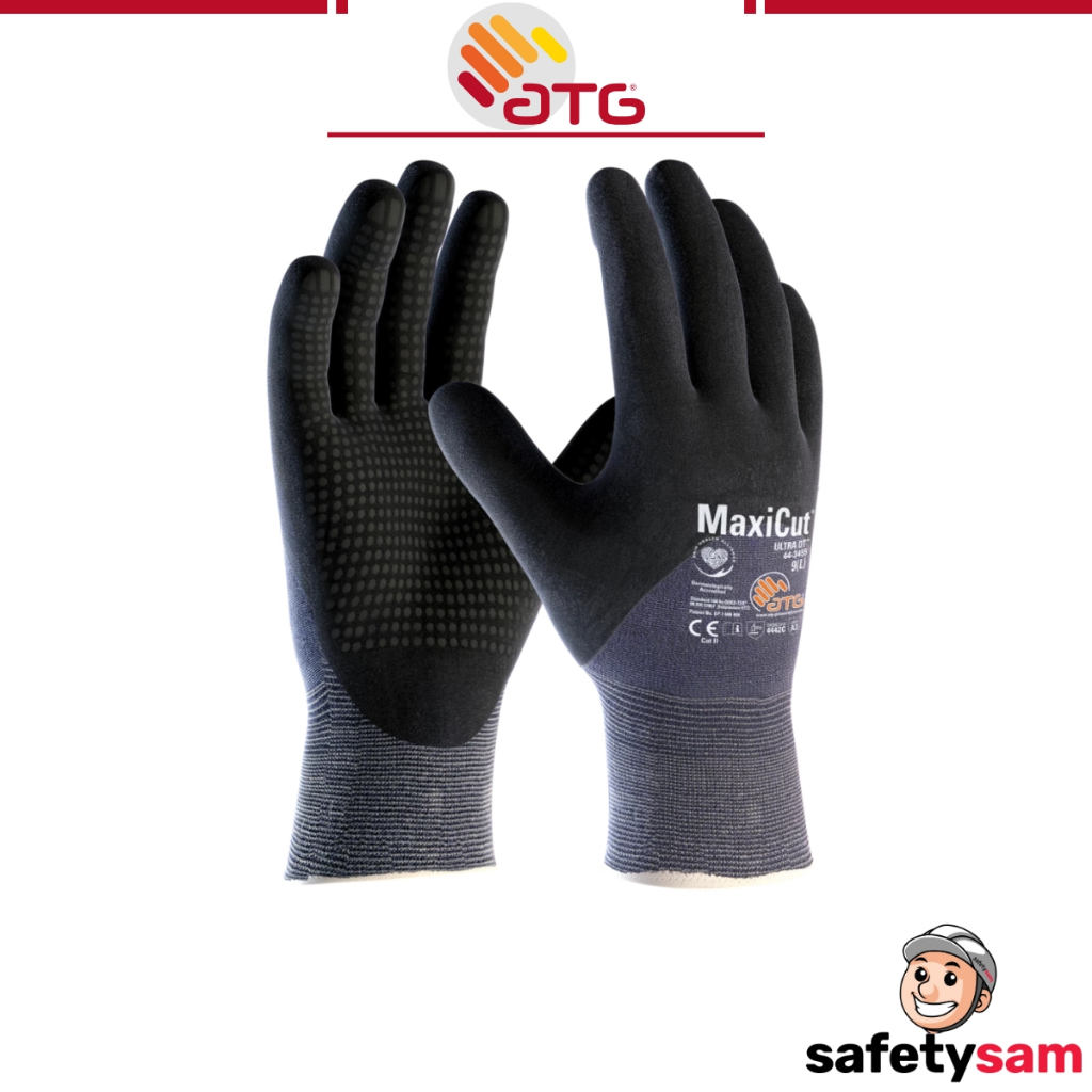 ATG 44-3455 Maxicut Ultra DT 3/4 Coated Touchscreen Safety Gloves