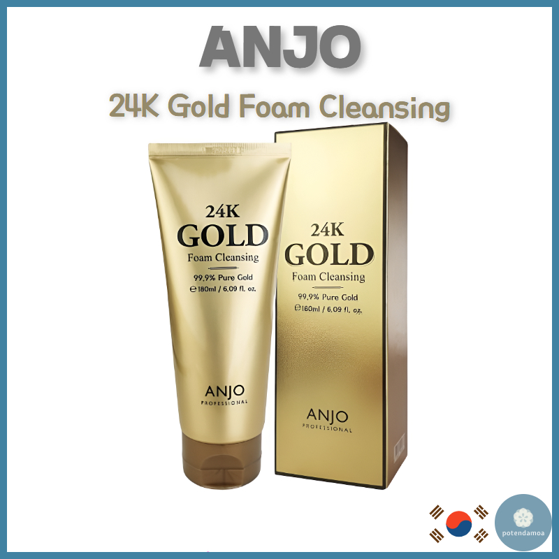 [Anjo] 24k Gold Foam Cleanser 100ml