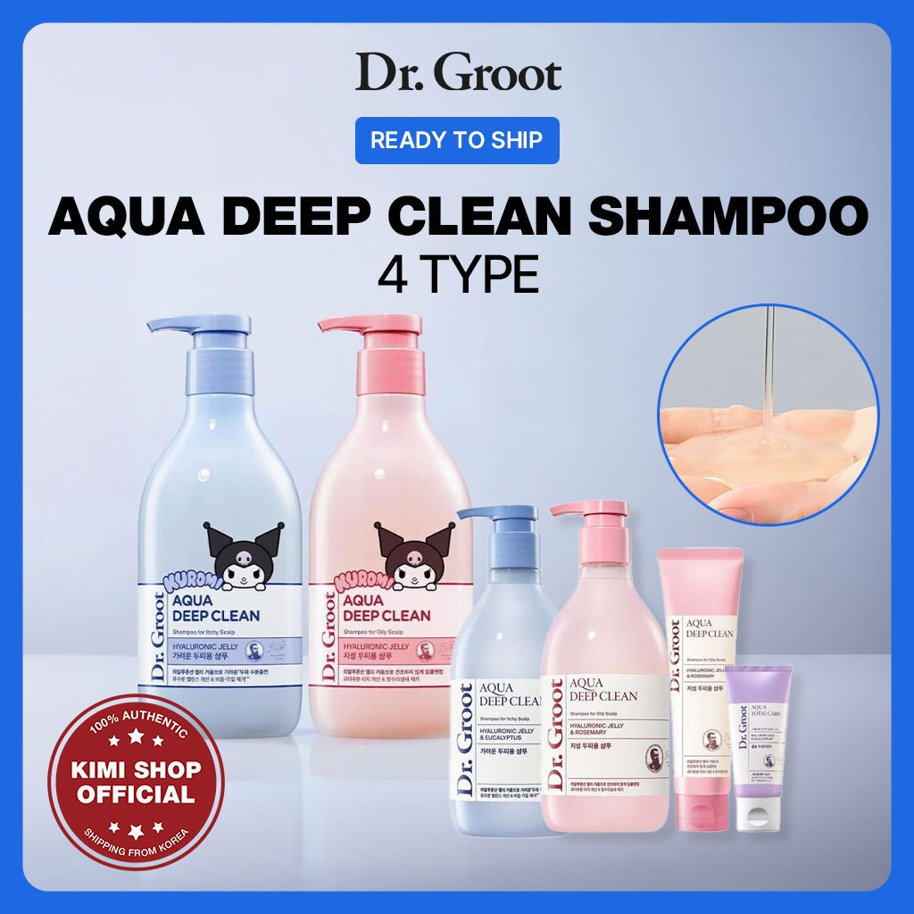[DR.GROOT] Aqua Deep Clean Shampoo Kuromi Edition 330ml Special Set