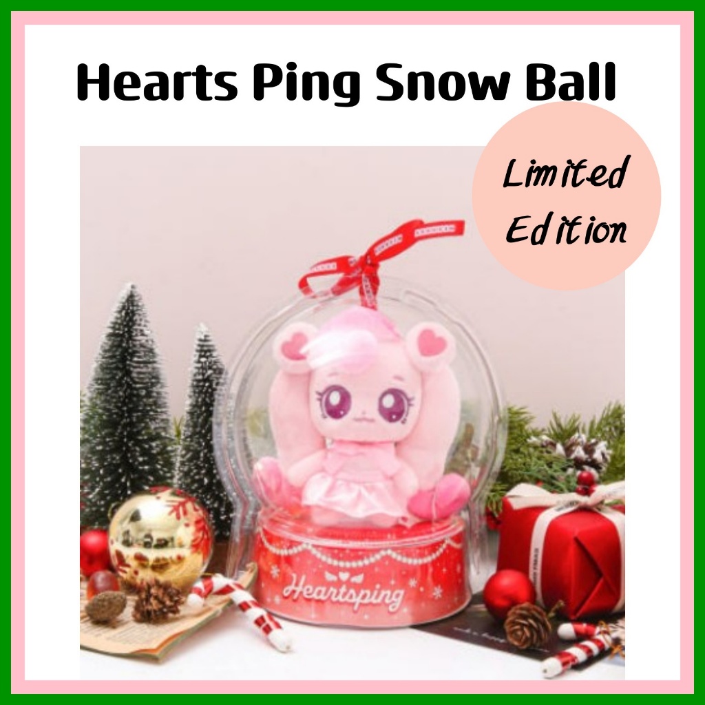 เกาหลี เกาหลี Catch Teenieping Heartsping Snow Ball / Hearts ping Doll / Christmas Limited Edition