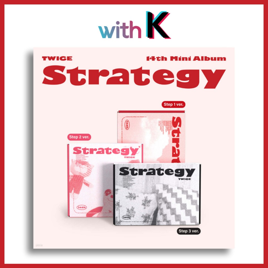 TWICE - STRATEGY / 14th Mini Album