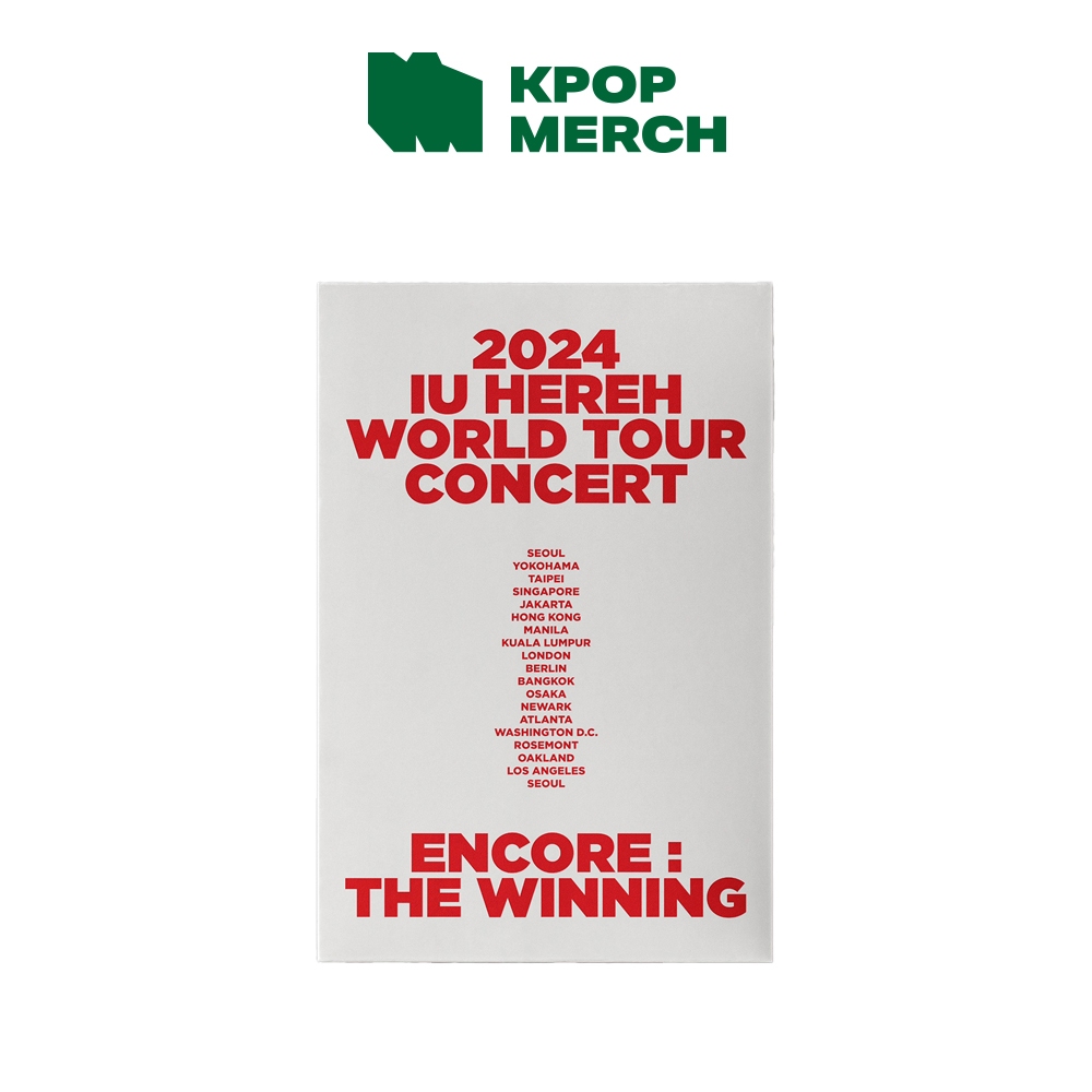 IU 2024 World Tour Concert [ Hereh ] DVD