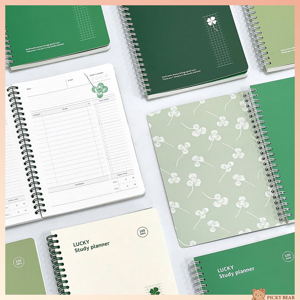 [7321 Design] Lucky Study Planner 6MONTH - แบรนด์เกาหลี