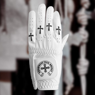 [BRENCE] ถุงมือกอล์ฟผู้ชายหนังสังเคราะห์ Cross B / มือซ้าย