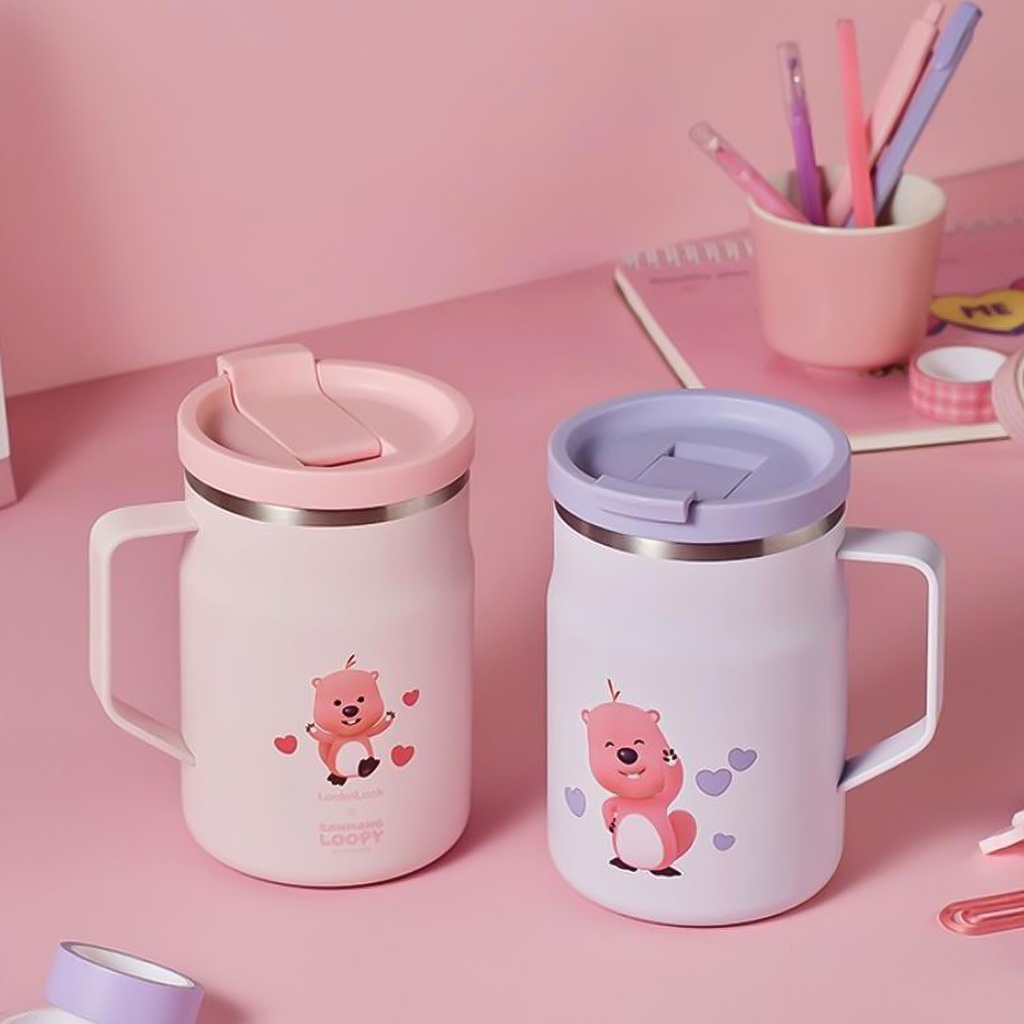 LocknLock Metro ZanMang Loopy Leak-Proof Mug / แก้วมัคตัวละคร LocknLock