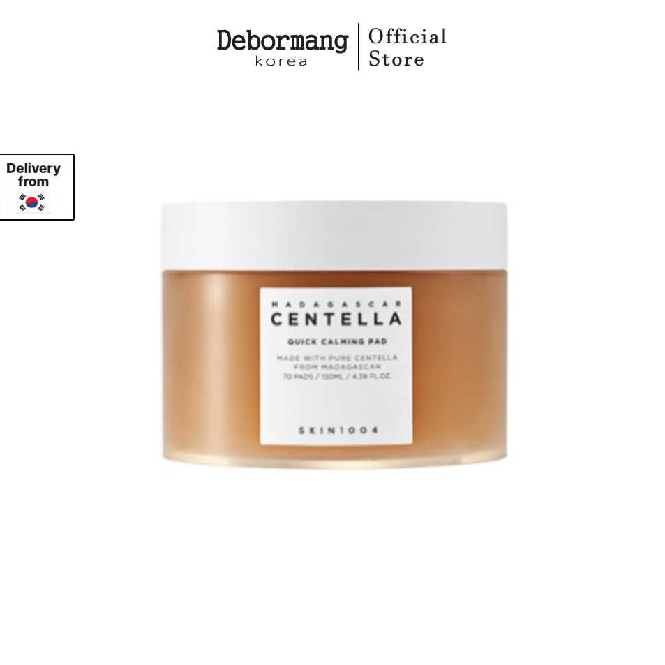 SKIN1004 Madagascar Centella Quick Calming Pad, Quick Calming Effects Soothing for Sensitive Skin