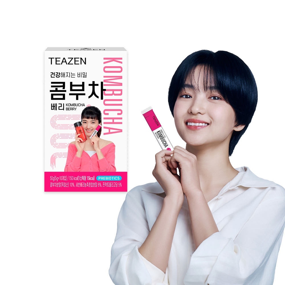 [TEAZEN] Berry Kombucha 10 แท่ง