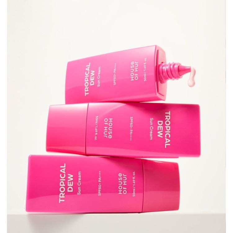 HOUSE OF HUR Tropical Dew Sun Cream 50ml/K-BEAUTY - รูปที่ 2