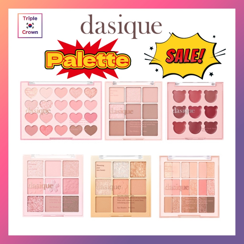 Dasique Mood Shadow Palette / Eyeshadow Palette / Mood Painting Lip & Cheek Palette