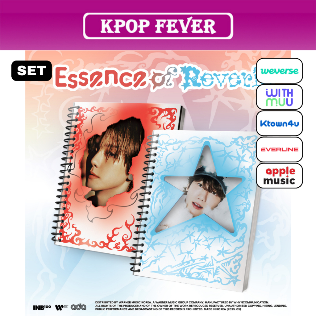 EXO BAEKHYUN [Essence of Reverie] Photobook Ver (SET) / 5th Mini Album + POB