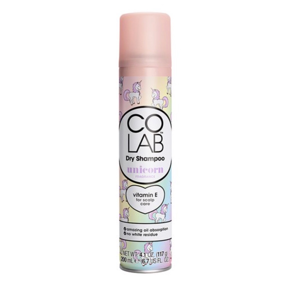 COLAB Unicorn Dry Shampoo 200ml กลิ่นหอมสดชื่น